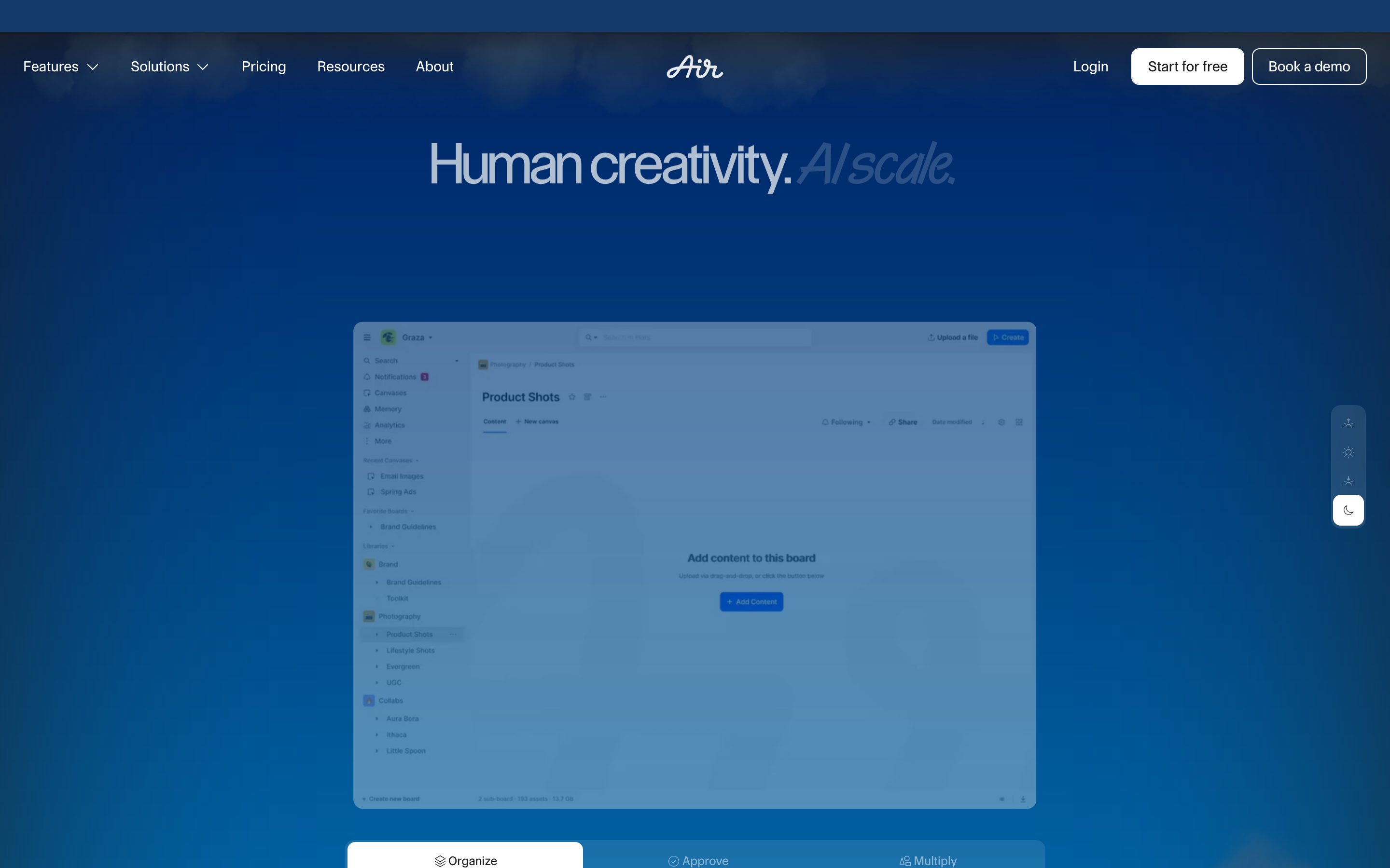 Air.inc design preview