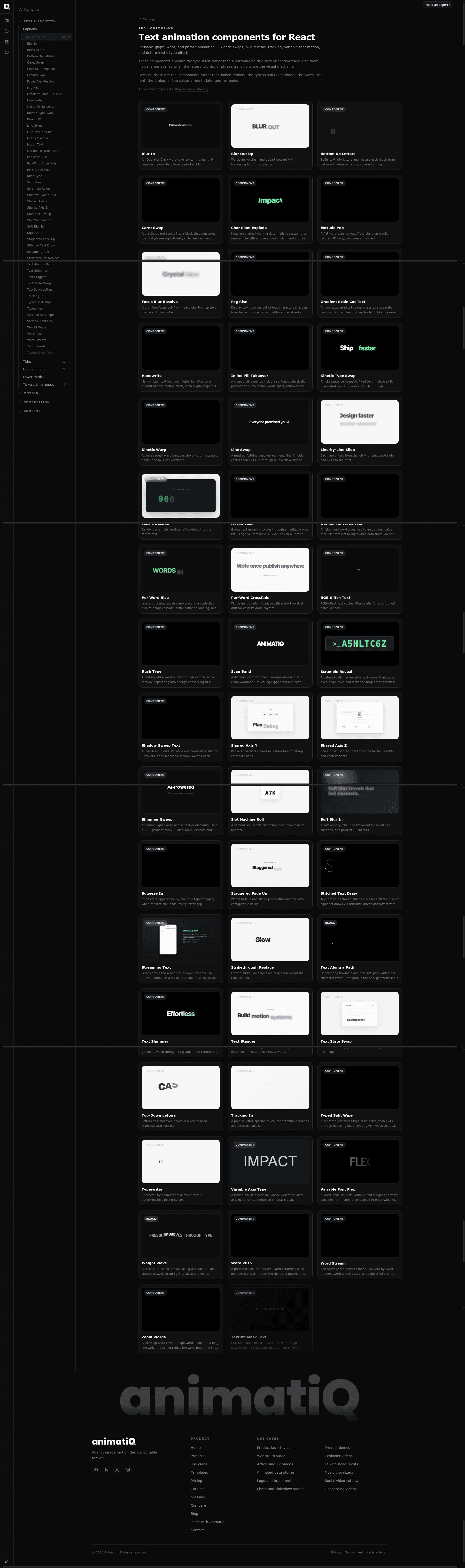 Animatiq design preview