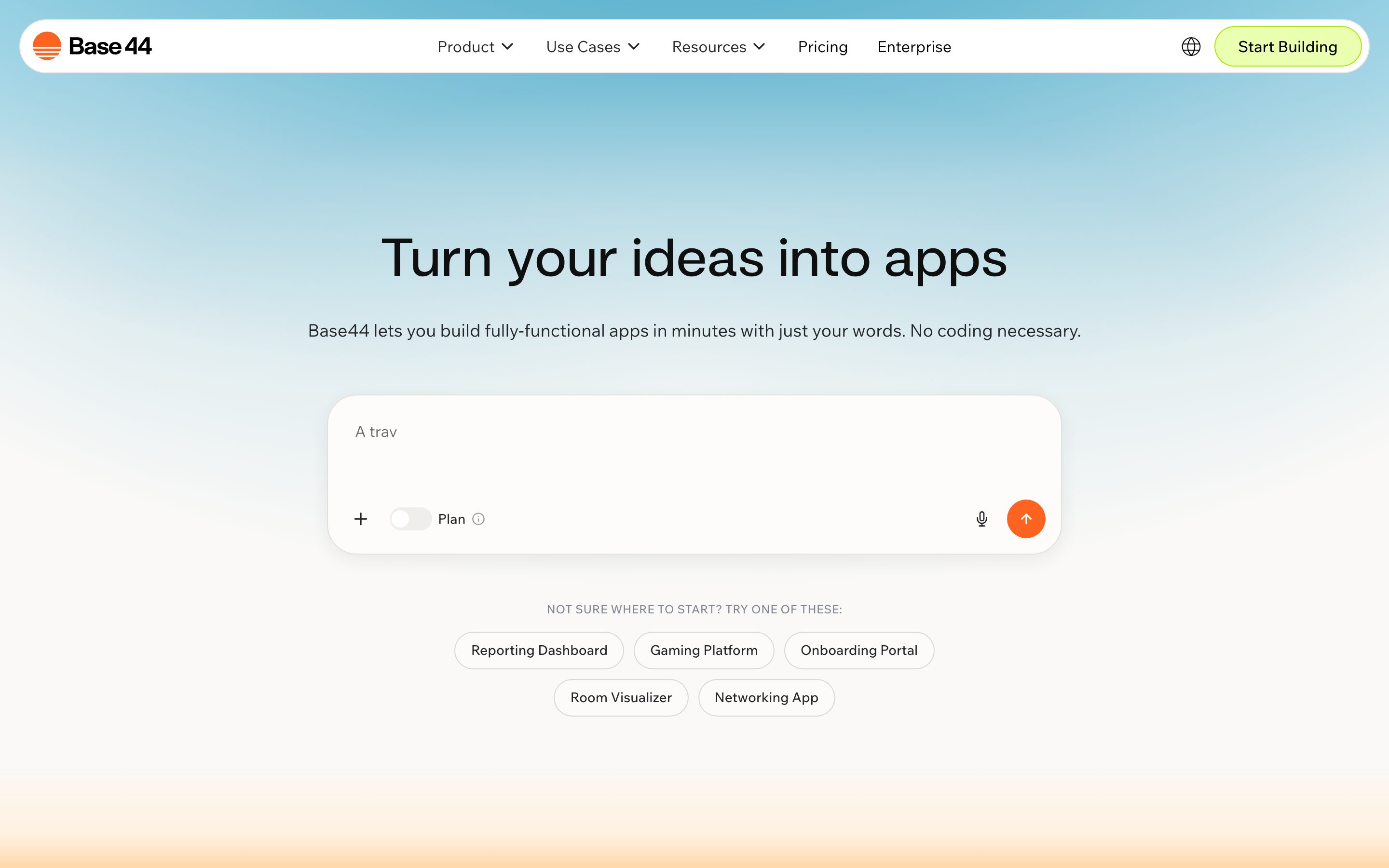 Base44 design preview