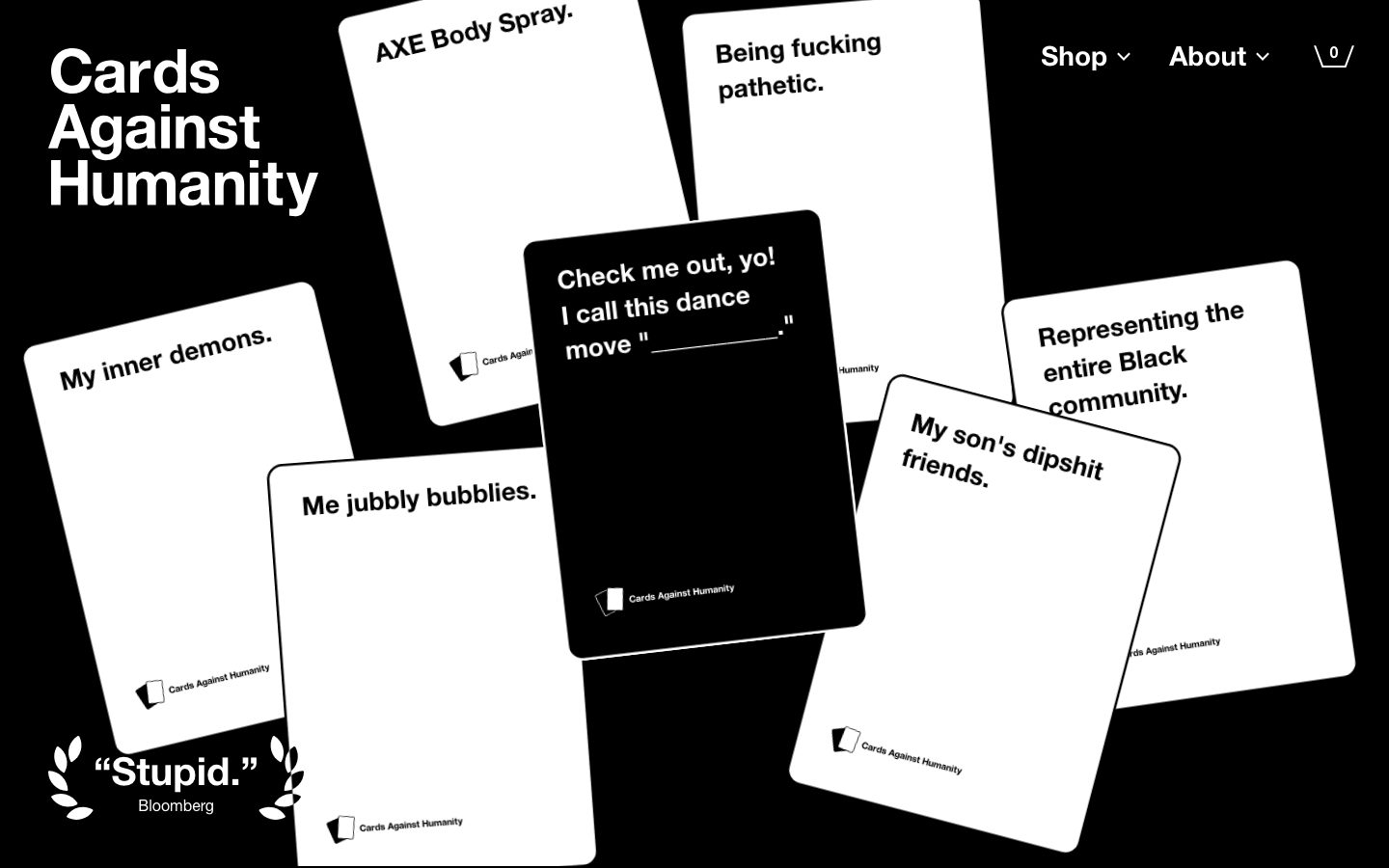 CardsAgainstHumanity design preview