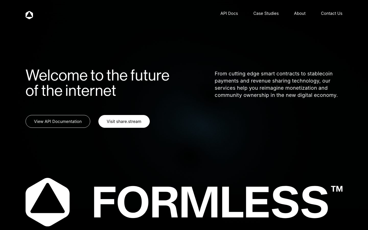 Formless design preview