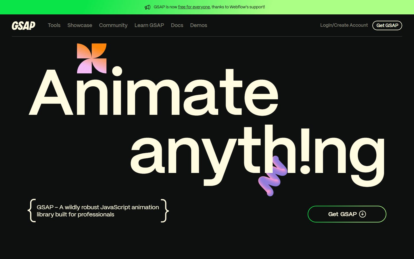 GSAP design preview