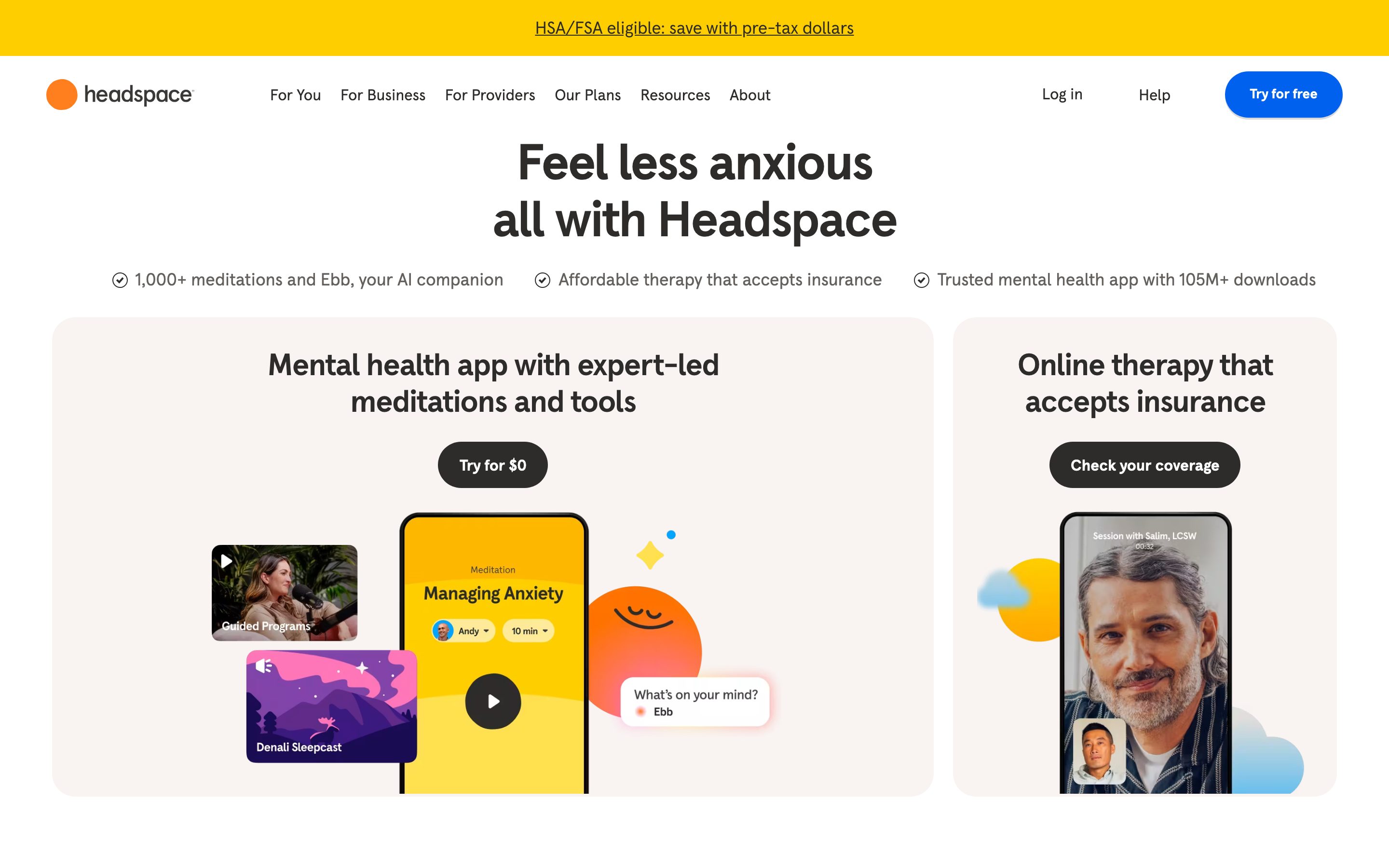 Headspace design preview