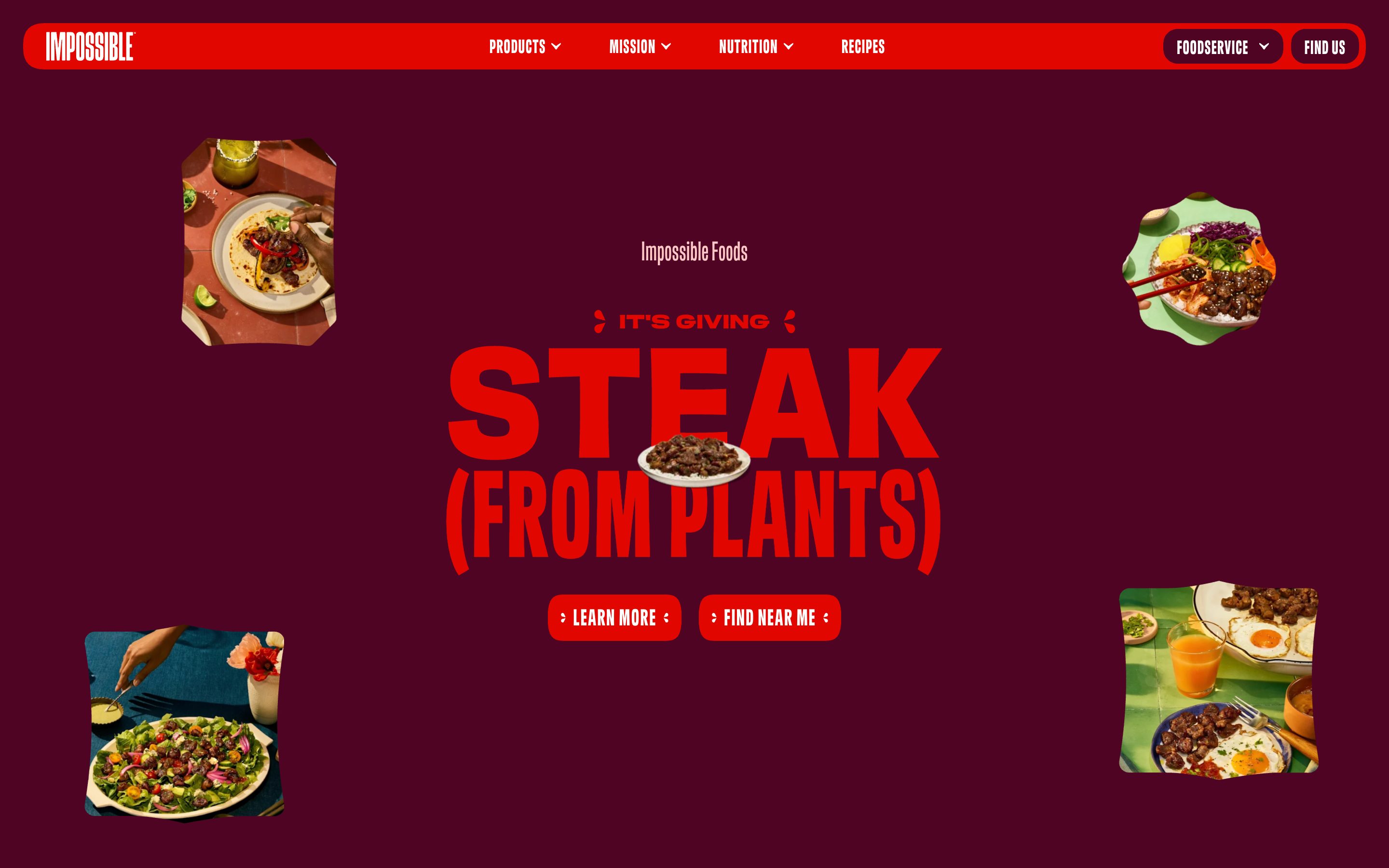 ImpossibleFoods design preview