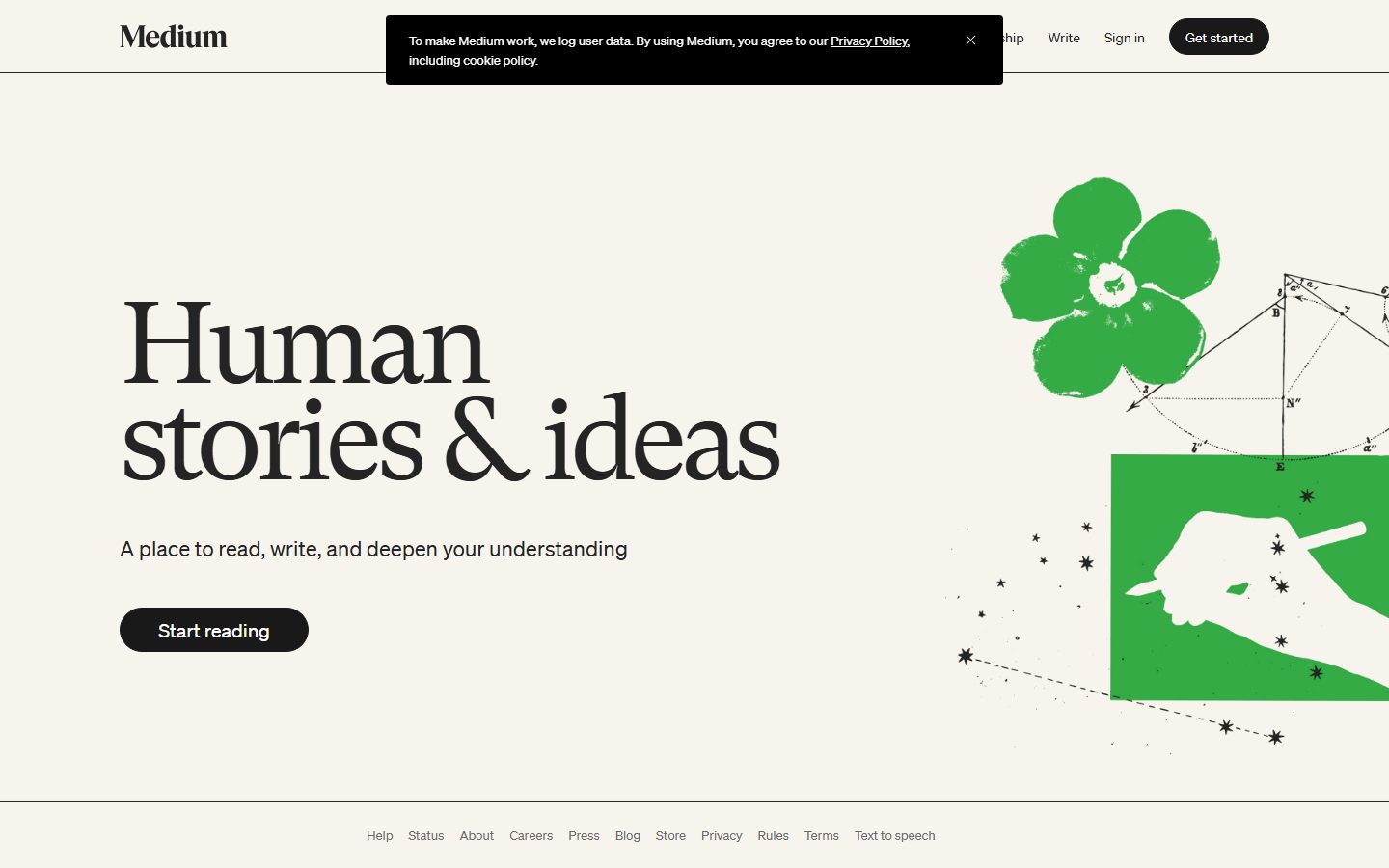 Medium design preview