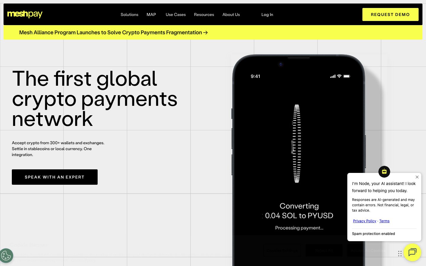 MeshConnect design preview