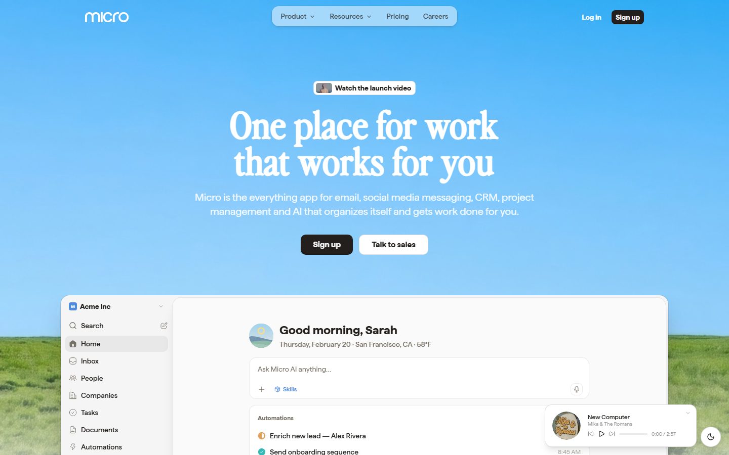 Micro design preview