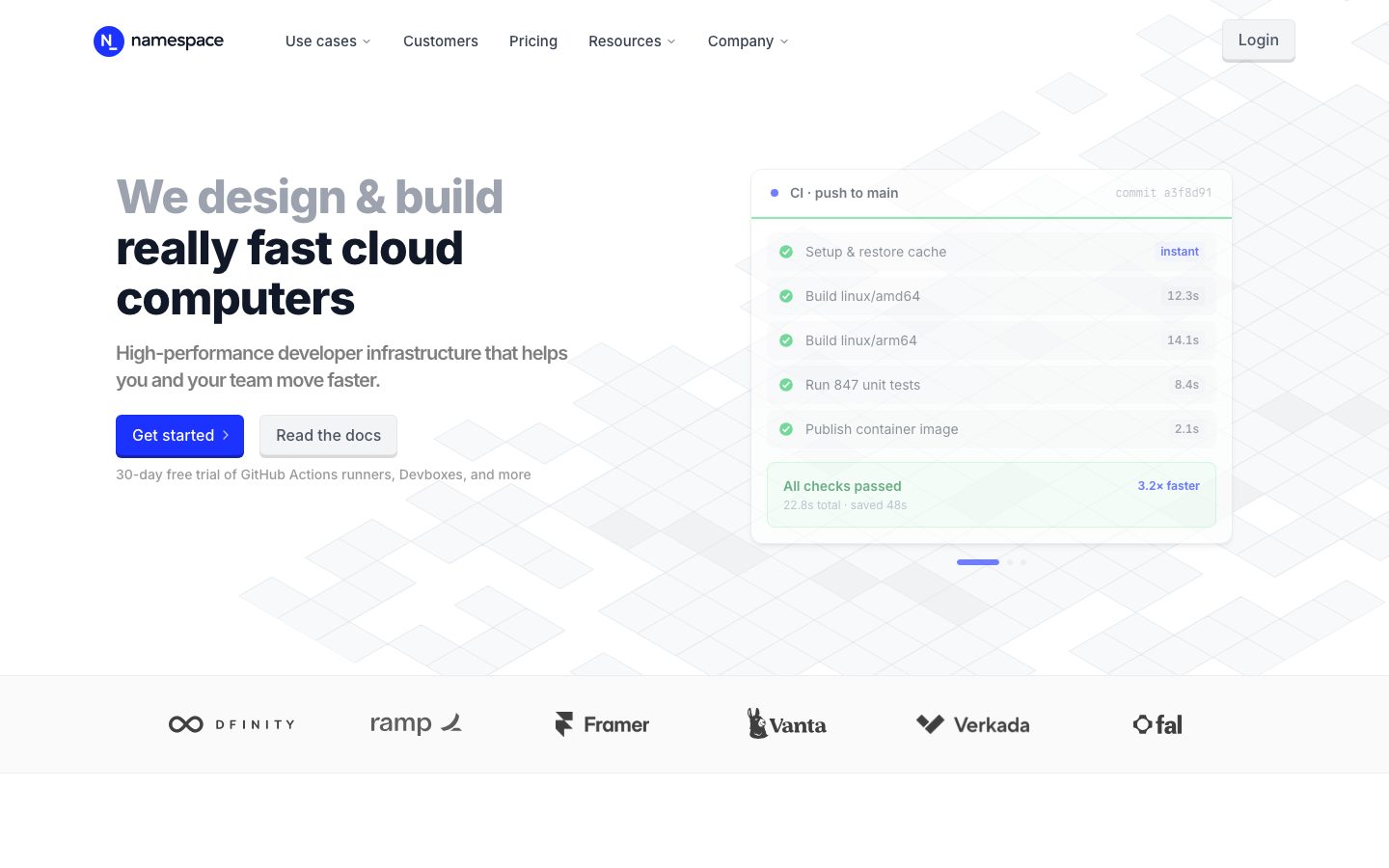 Namespace design preview