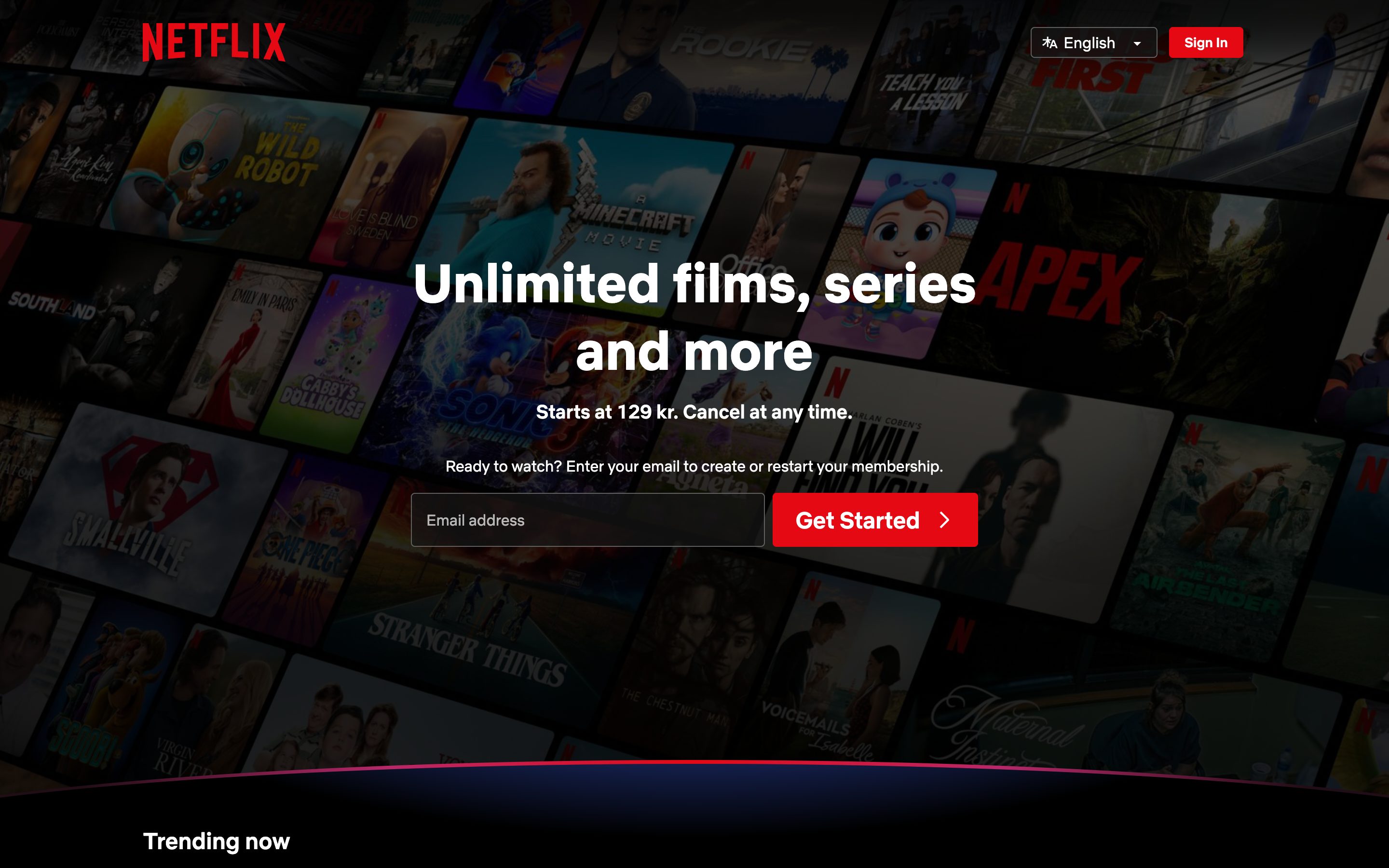 Netflix design preview