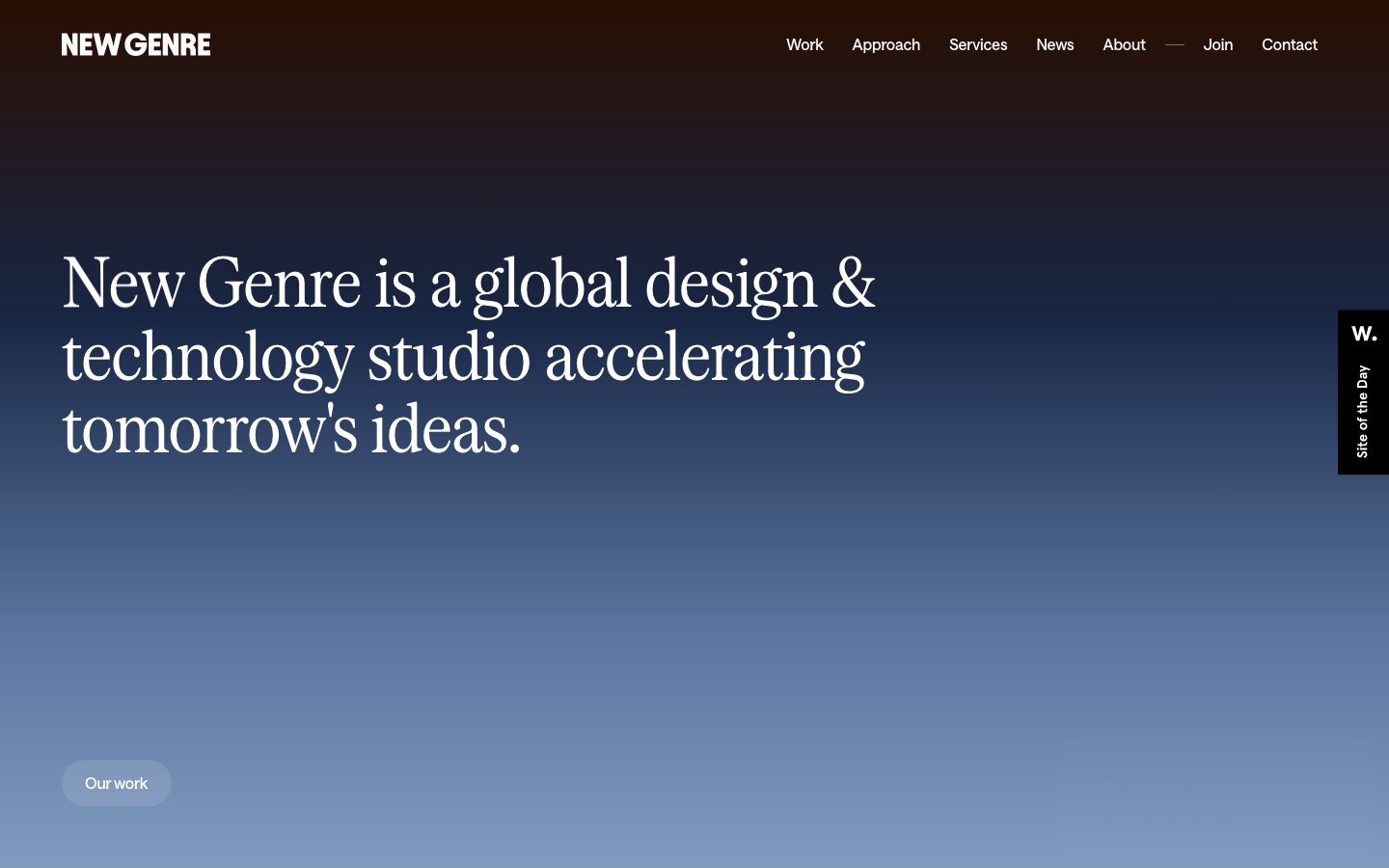 NewGenre design preview