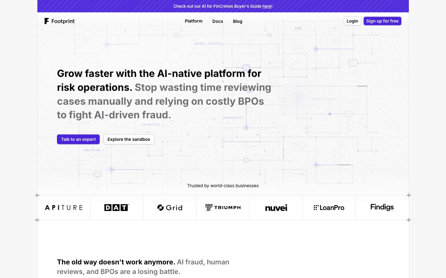 OneFootprint design preview