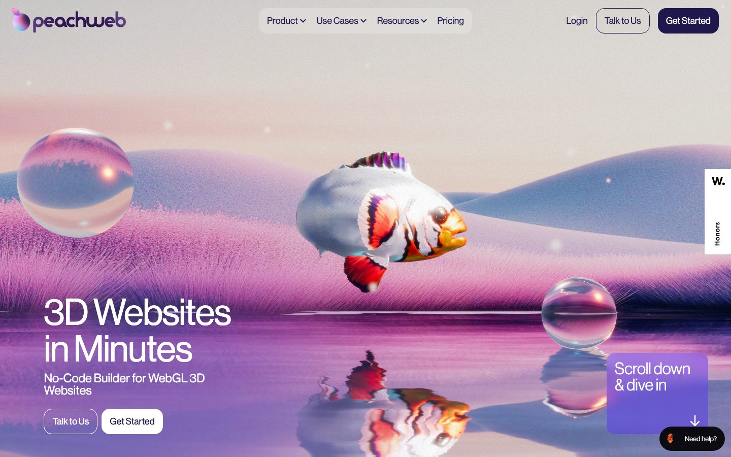 peachweb design preview