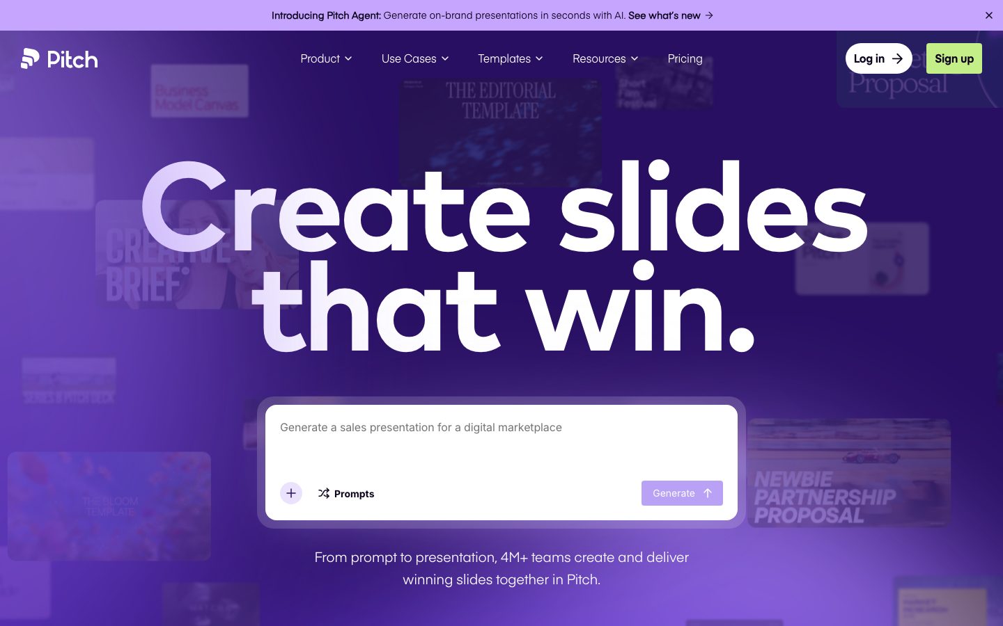 Pitch design preview