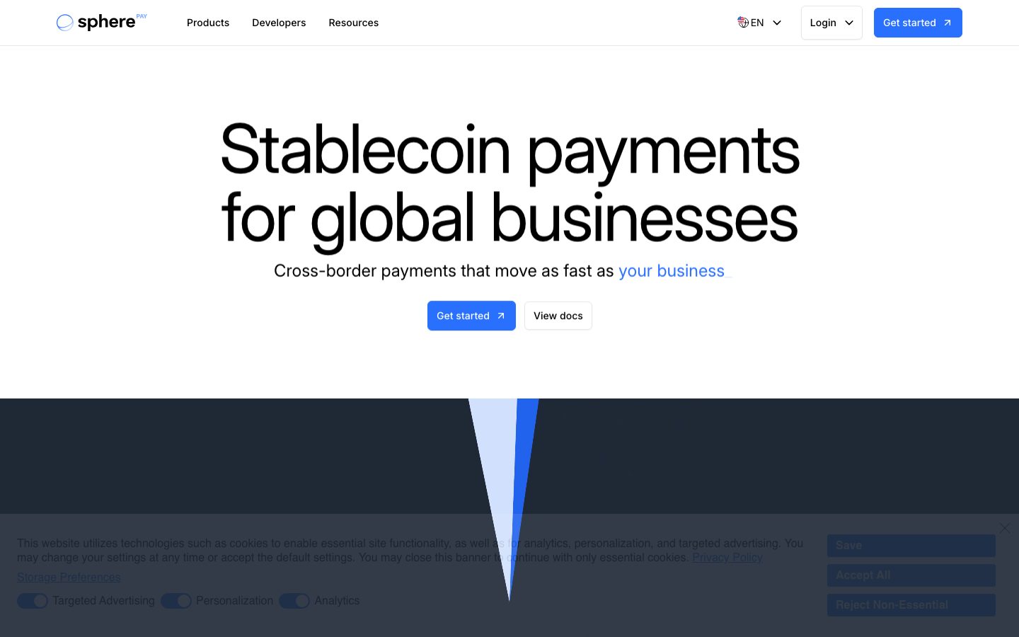 SpherePay design preview