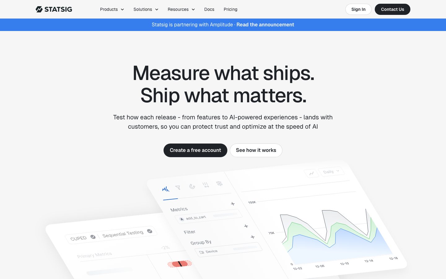 Statsig design preview