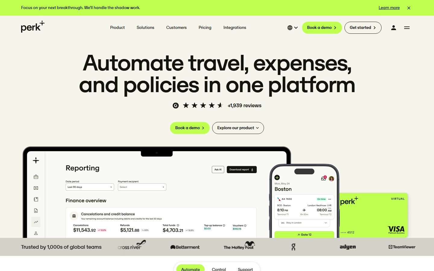 TravelPerk design preview