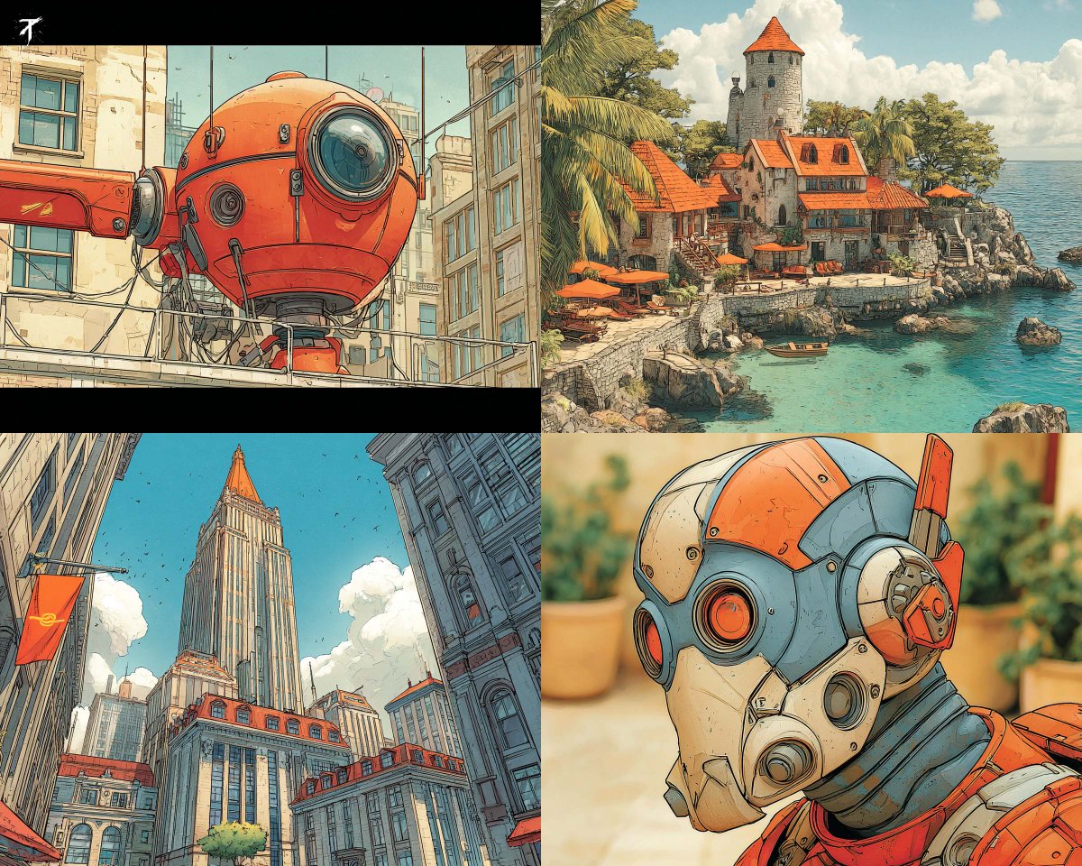 midjourney prompt preview by Tischeins