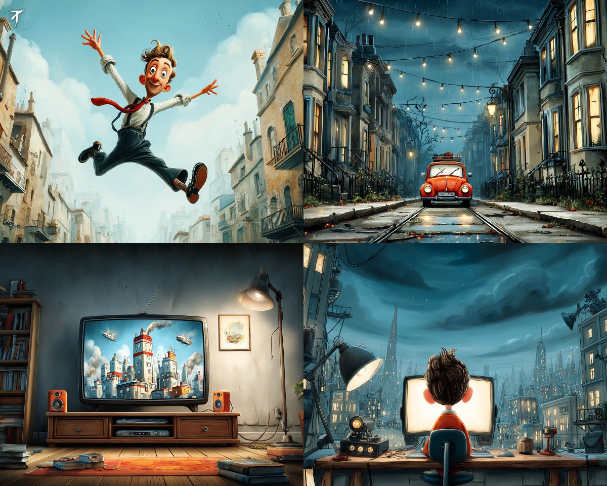 midjourney prompt preview by Tischeins