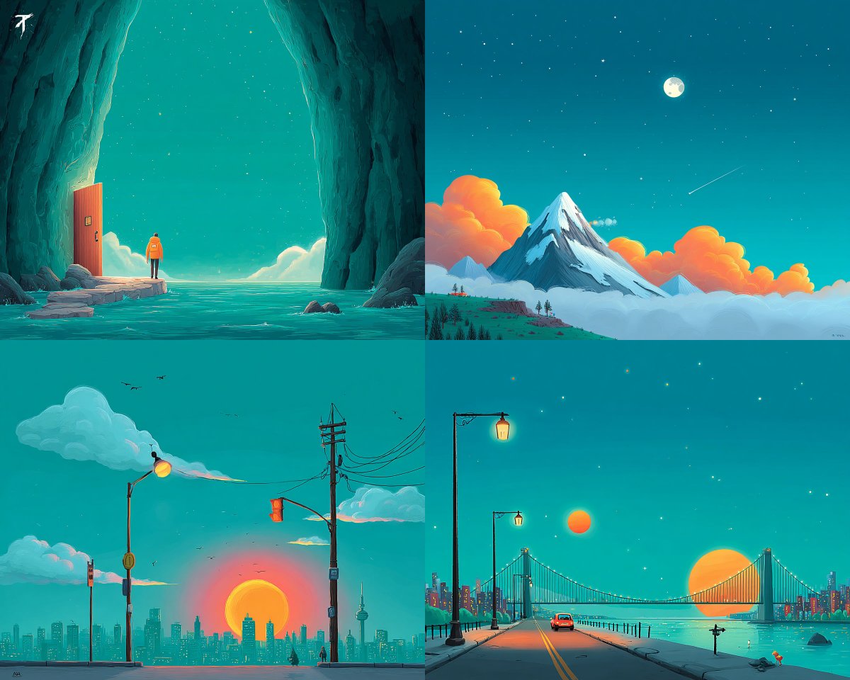 midjourney prompt preview by Tischeins
