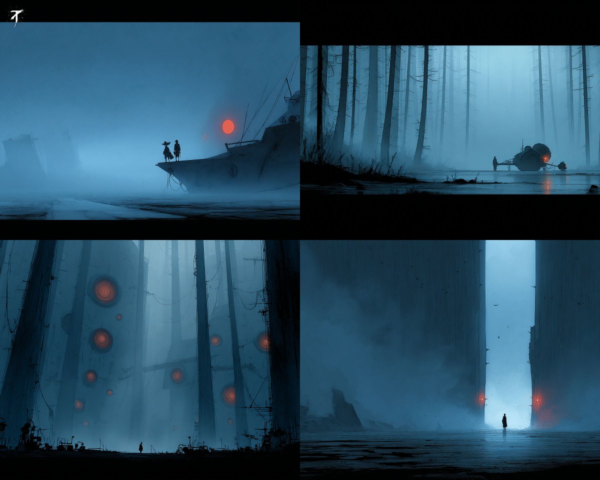 midjourney prompt preview by Tischeins