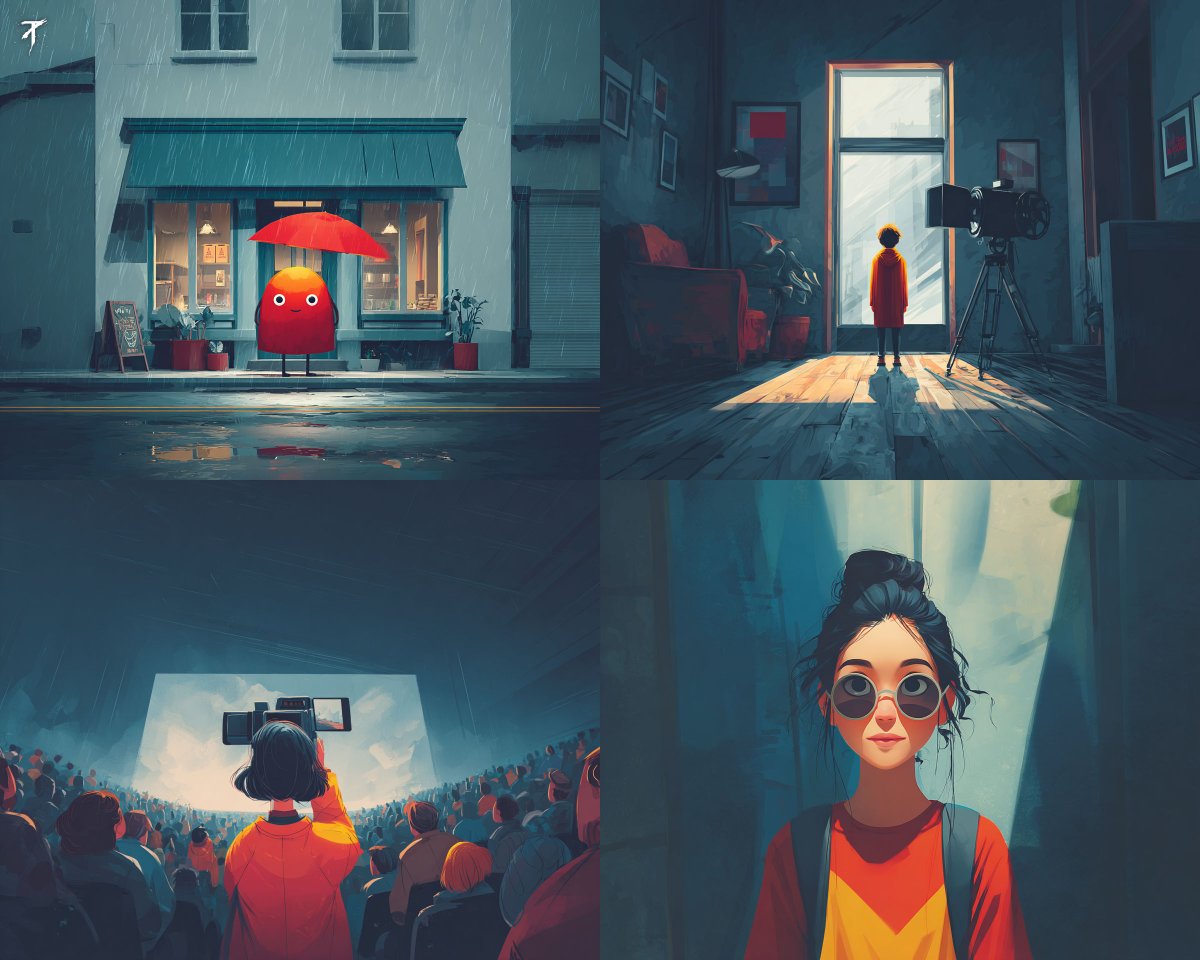 midjourney prompt preview by Tischeins