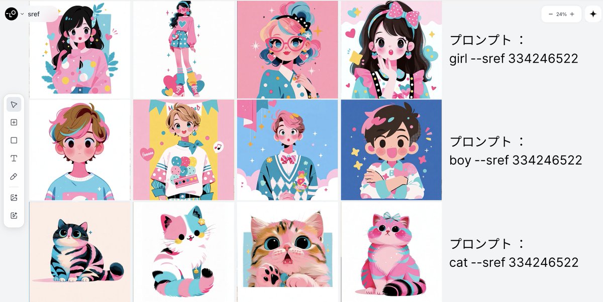 midjourney prompt preview by konmari