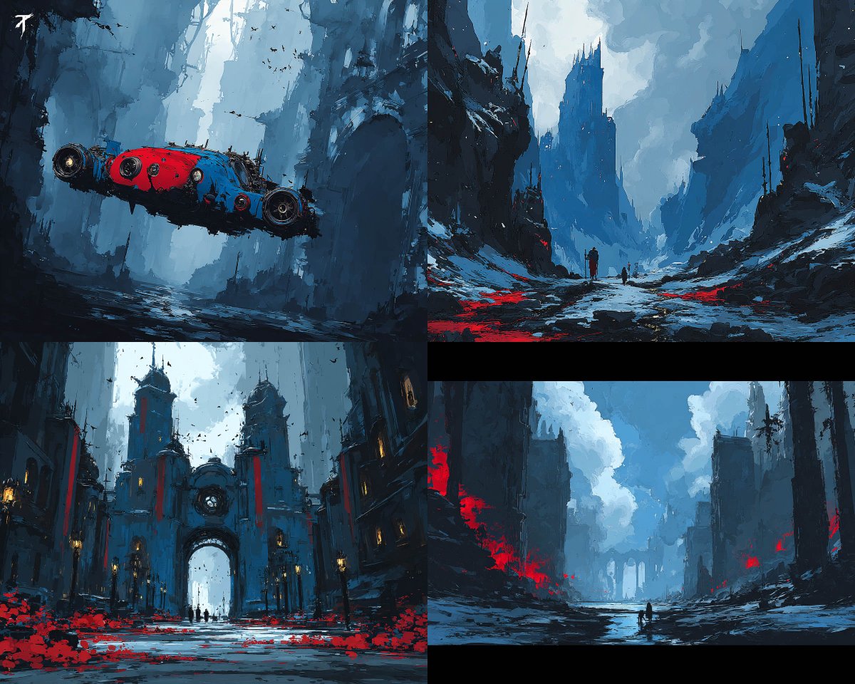 midjourney prompt preview by Tischeins