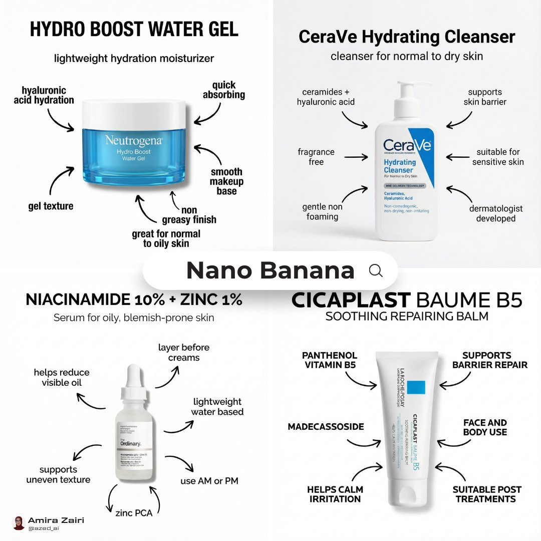 nanobanana prompt preview by Amira Zairi